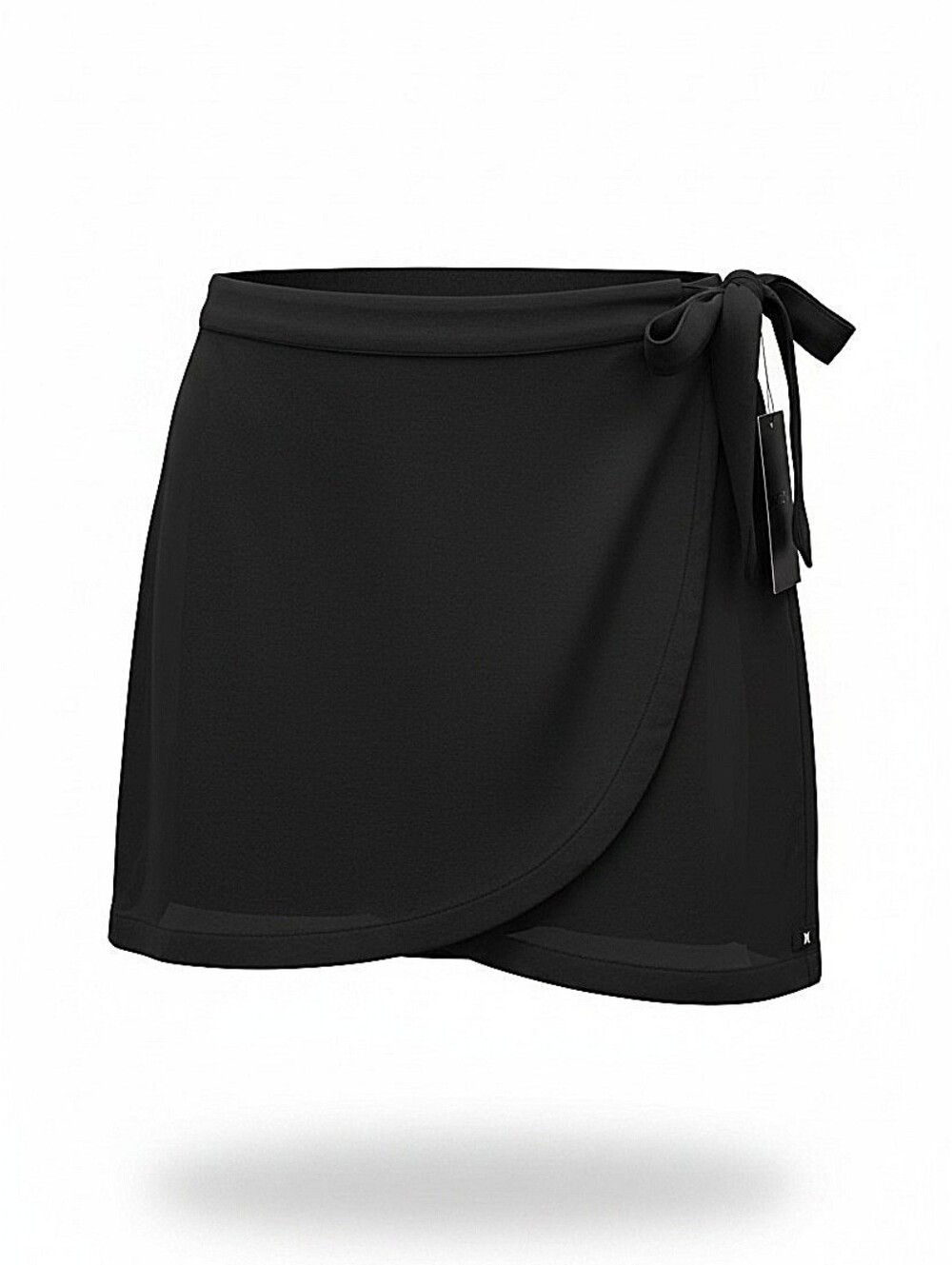 NWT! Hurley Bundle-Black Wrap Skirt And Swim Bikini Top - Picture 7 of 7